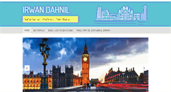 Desktop Screenshot of irwandahnil.com